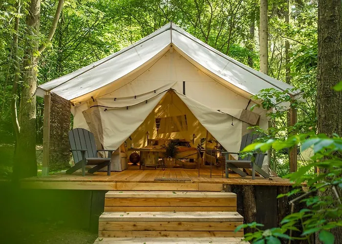 Kaluna Glamp Jungle Luxusní stan Swaderki